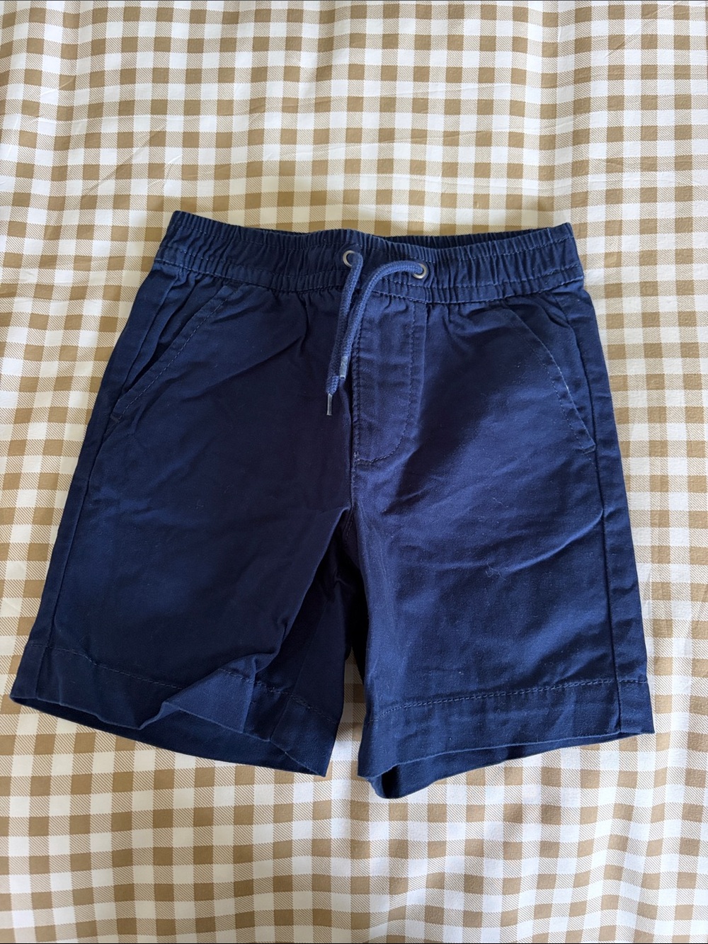 GAP Navy Elastic Waist Casual Shorts